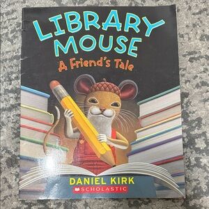 Scholastic Library Mouse Book with Colorful Cover